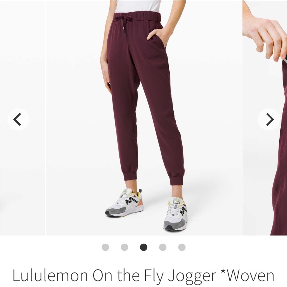 Lululemon On the fly joggers